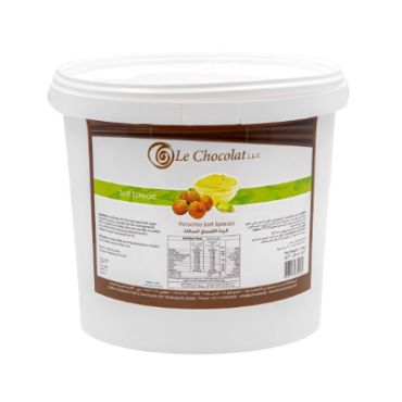 Le Chocolat Pistachio soft spread 5KG SFSPREAD036/SS15 (2 x 5KG)